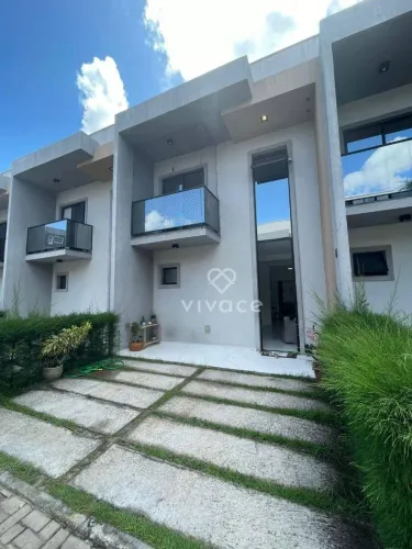 Casa com 2 dormitórios à venda, 94 m² por R$ 430.000 - Coaçu - Eusébio/CE