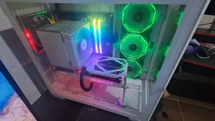 NÃO ACHA IGUAL PELO PREÇO, PC HIGH END White, Com monitor.