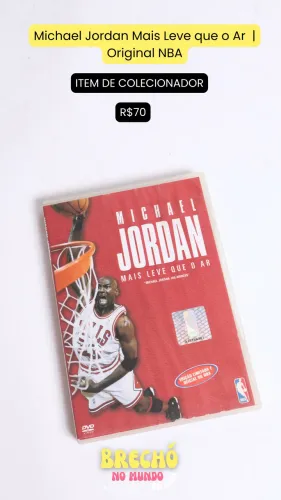 MICHAEL JORDAN MAIS LEVE QUE O AR