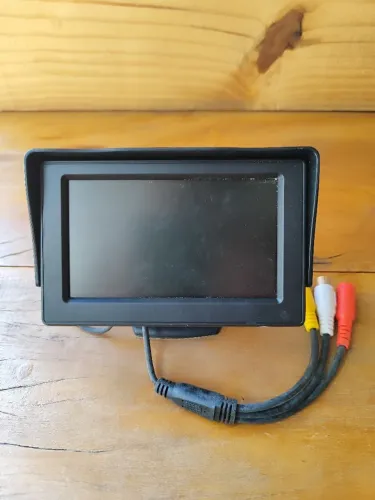 Monitor Automotivo TFT 4.3? 12V para Câmera de Ré - Funcionando
