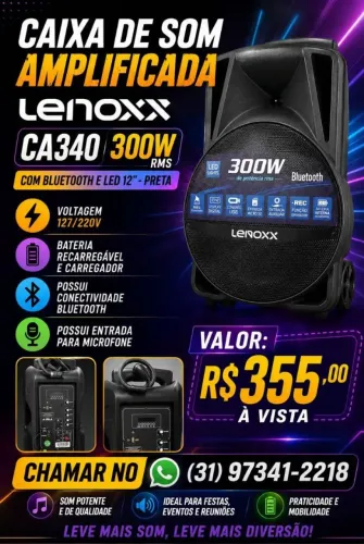 VENDO CAIXA DE SOM MUITO POTENTE