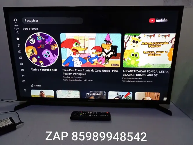 TV Smart 32" TIZEN Samsung Pronta Para Uso.