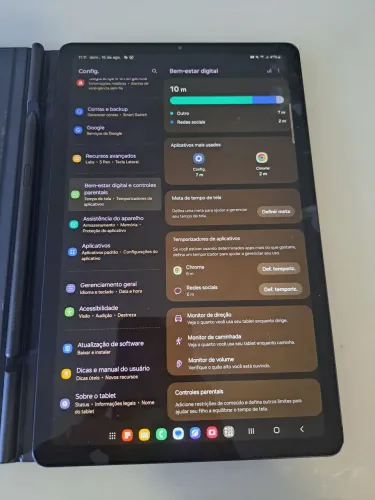 Tablet Samsung S6 Lite R$899,00