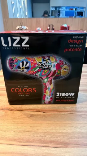 Secador de Cabelos Lizz Colors 3800 Ionic 127V