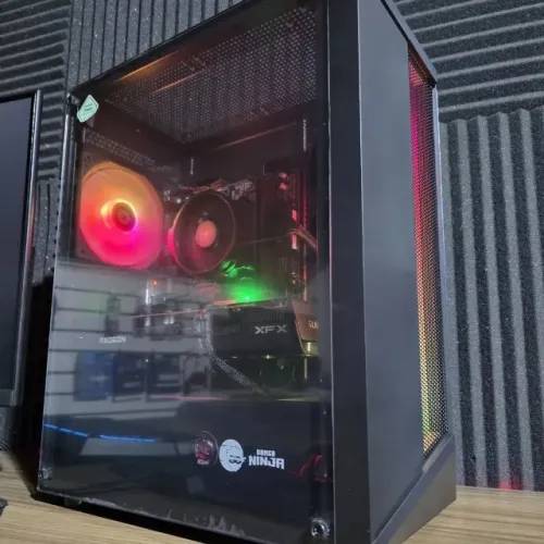 PC Gamer Ryzen 5 5500 + RX 7600 + 16GB RAM + 500GB NVME