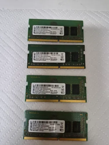 Memória RAM 8GB DDR4 2400MHz SMART