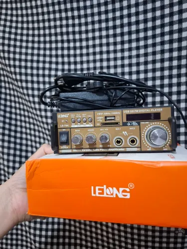Mini amplificador lelong le-704