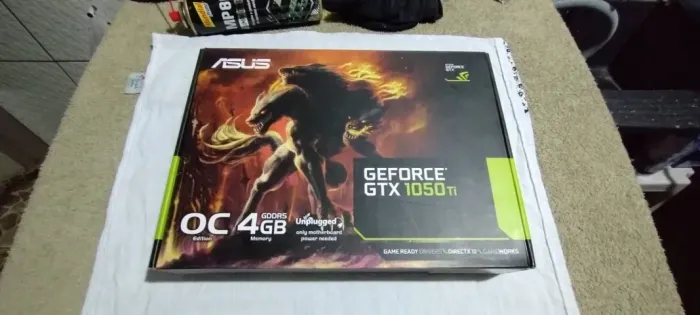 Placa de Vídeo ASUS Cerberus GTX 1050 Ti 4GB OC - Caixa Original