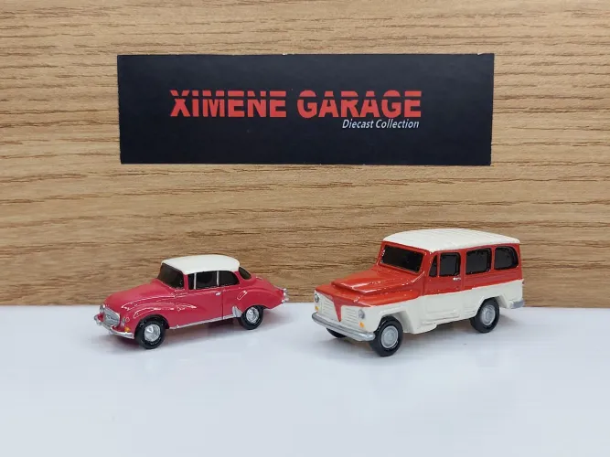 Rural Willys DKW Belcar resina 1:87