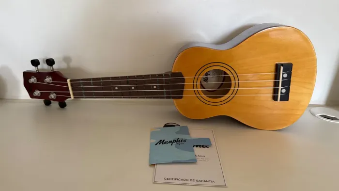 UKULELE ACÚSTICO SOPRANO - MW40 MEMPHIS - Cor natural