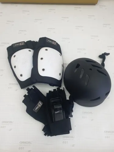 Kit segurança skate