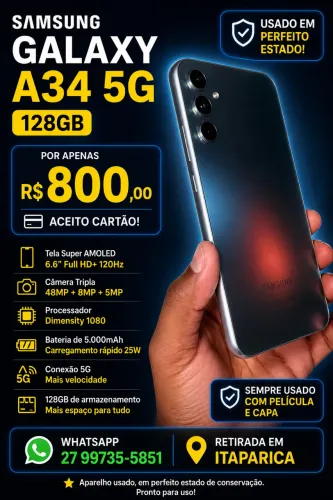 Samsung Galaxy A34 5G 128gb