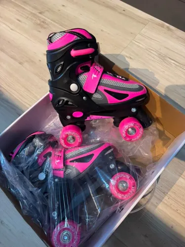 Patins Flash Rosa M 32 ao 35