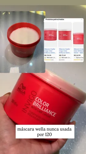 Wella Invigo Color Brilliance Máscara 500ml - Nova