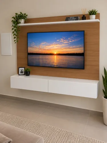 Painel e rack