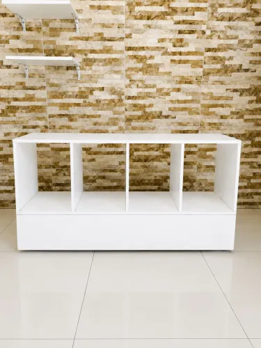 Expositor Comercial Premium 1,20m | MDF de Alta Qualidade | Ideal para Lojas