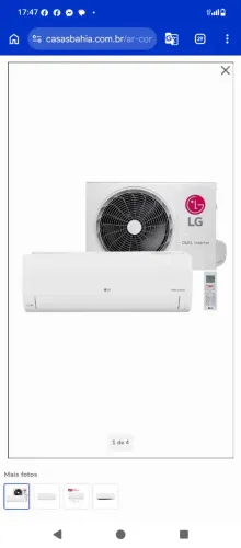 Ar condicionado 12.000 BTUs inverter