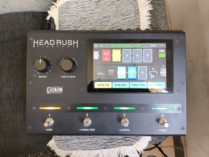 Pedaleira headrush Gigboard