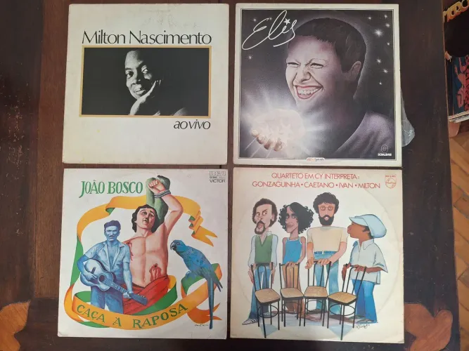 Kit MPB (Milton, Elis, João Bosco e Quarteto em Cy)