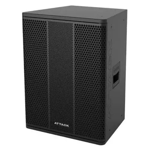 Caixa Amplificada Attack VSF115A 2 vias 15 Pol + Driver c/ Diafragma de Poliéster
