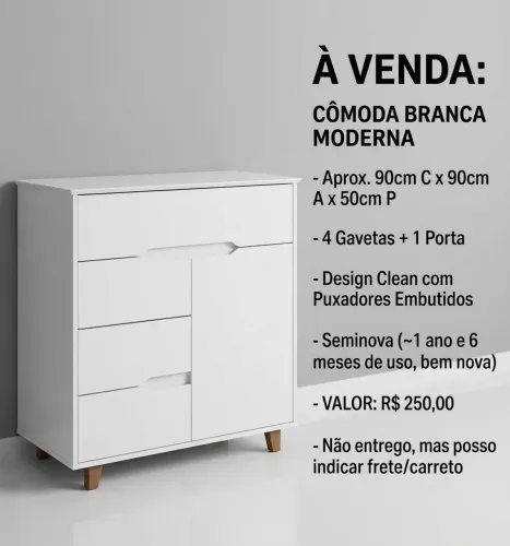Cômoda Infantil