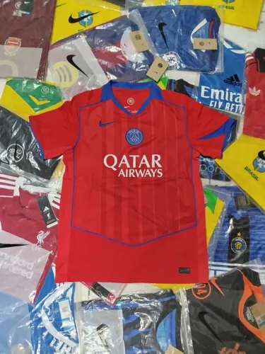 Camisa PSG total 90 - vermelha