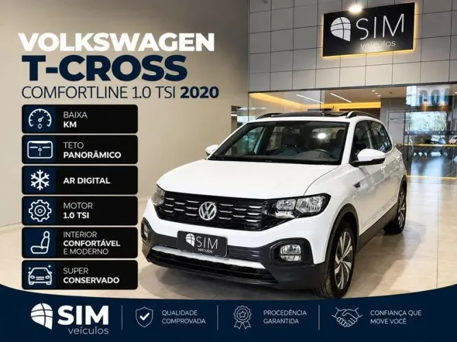 Volkswagen T-Cross Comfortline 1.0 TSI Flex 5P Aut. 2020