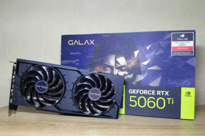Nvidia GeForce RTX 5060 Ti 8GB GALAX - Seminova com caixa