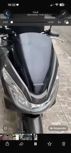 Pcx 2016 moto impecável