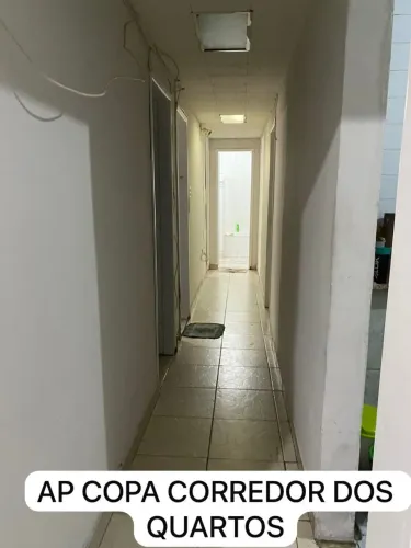QUARTOS INDIVIDUAIS POR TEMPORADA EM APARTAMENTO EM COPACABANA/LEME