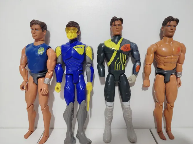 Lote Bonecos Max Steel 