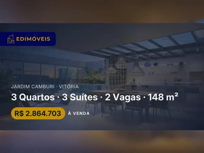Apartamento 3 quartos em Jardim Camburi, ideal para sua família