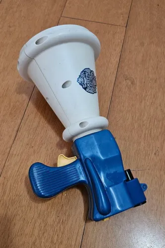 megafone oficial loucademia de polícia anos 80