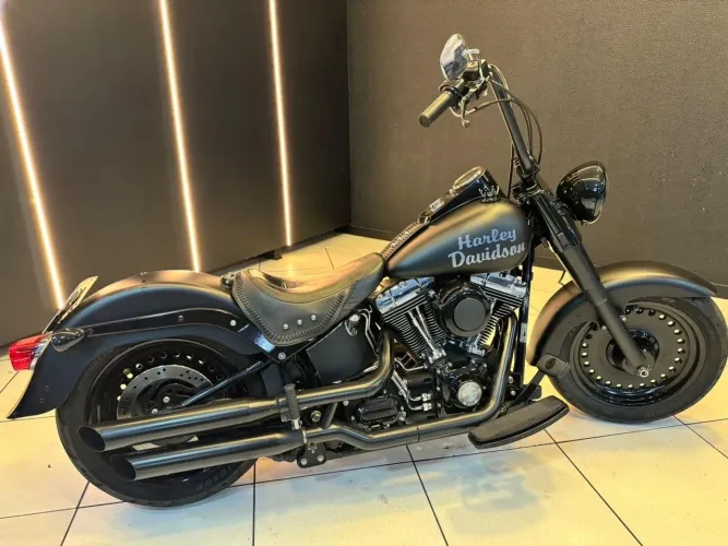 Fat Boy 2008 baixo km e customizada abaixo da fip