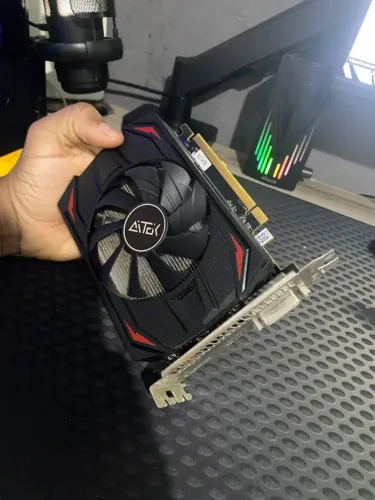 Placa de video rx 550 4gb