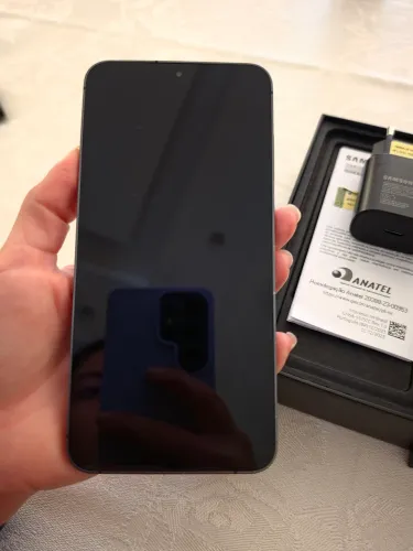 Samsung Galaxy S24+ 512 GB - Preto Ônix - Impecável