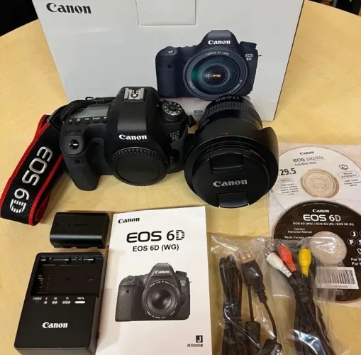 Canon 6D Full Frame + Lente Canon 24-105mm f/4L IS USM