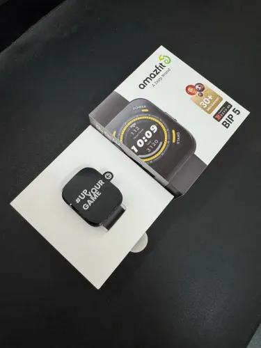 Amazfit Bip 5 - Estado de Novo | Apenas 1 mês de uso