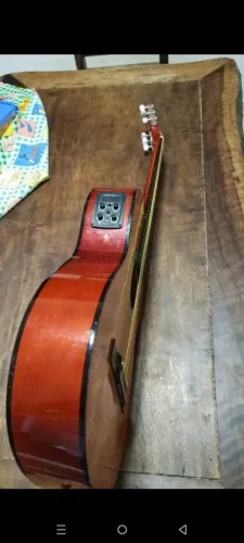 Violão start Gianini elétrico acústico cordas de aço