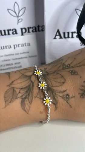 Kit duas pulseiras de prata 925 legítima