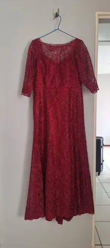 Vestido de festa vermelho