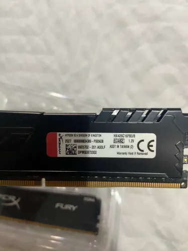 Memória RAM DDR4 Hyperx Fury 2x 8GB 2666 MHz