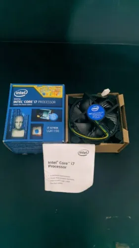 Processador Gamer Intel Core i7 Na Caixa + AirCooler Zero K Z3