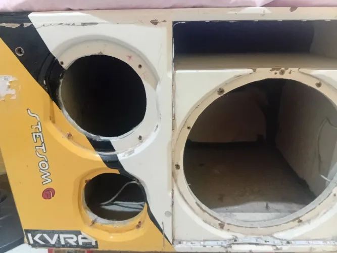 Caixa de som pra monta seu som trocou tbm em bicicleta
