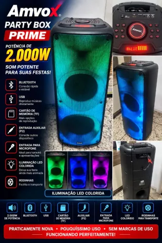 AMVOX PARTY BOX PRIME 2000W