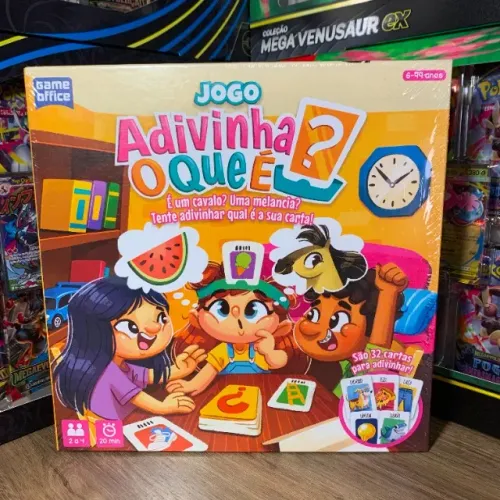 Jogo de tabuleiro Adivinha o Que É - Toyster/Game Office