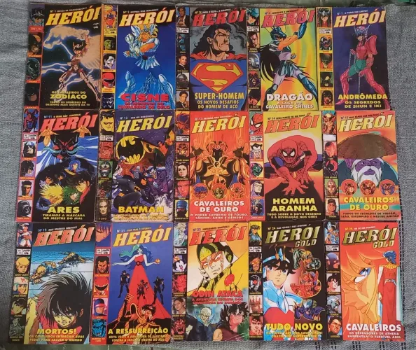 Revistas Herói (lote com 41)