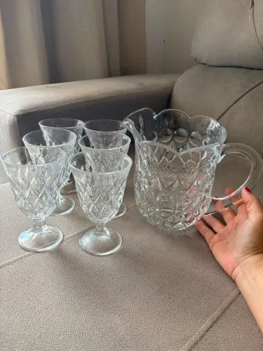 Kit de taças de água e vinho
