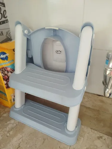 Escada assento sanitário infantil
