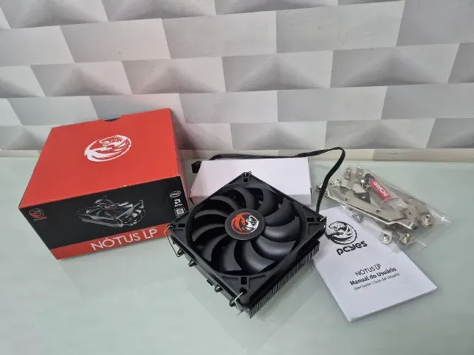 CPU cooler low profile PCYes Notus LP (mesmo que  ID Cooling IS-40X)